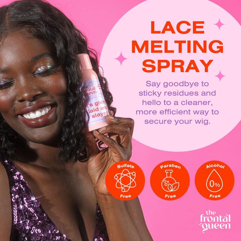 🏆 #1 Bestselling🏆Lace Melting Spray for All Lace - Sweat-Proof & Slay