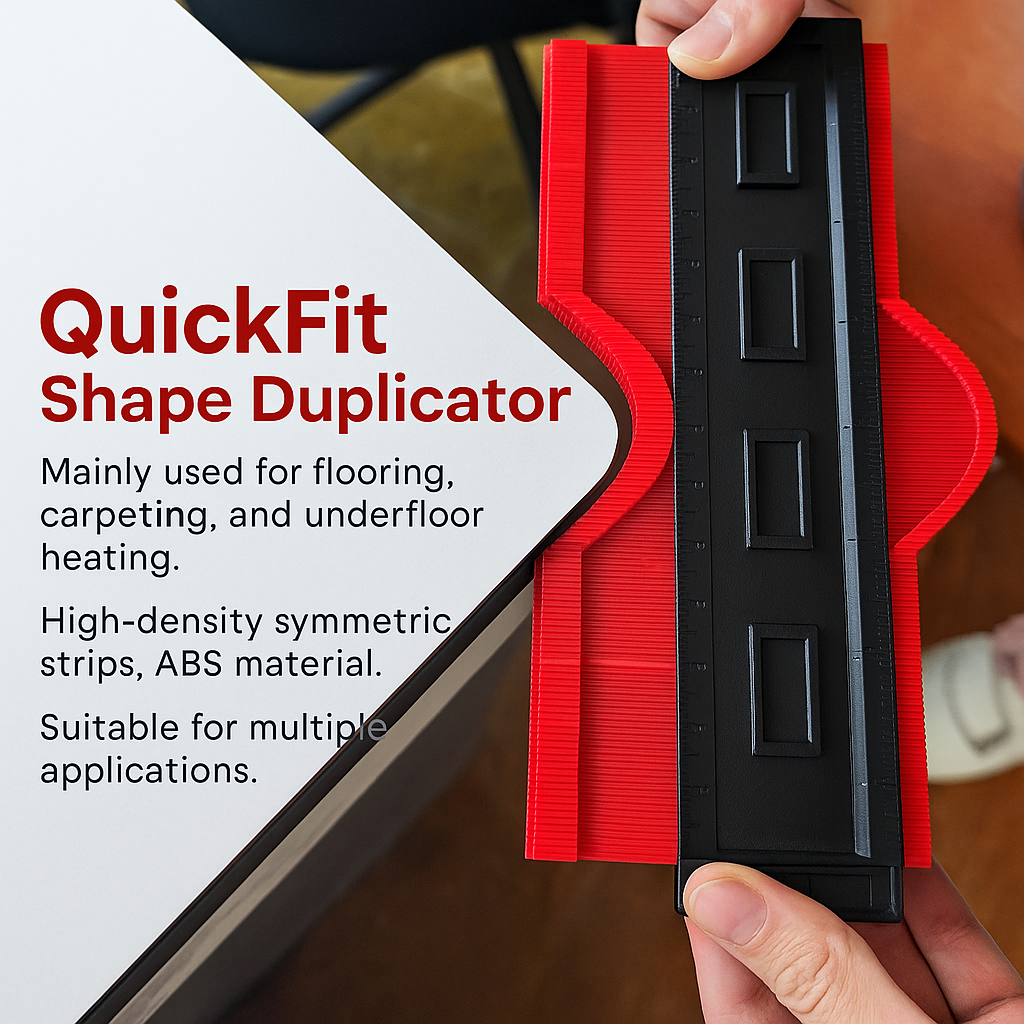 🔥First 100 :2nd ltem 60% Off🔥Perfect Cuts Every Time — QuickFit Shape Duplicator