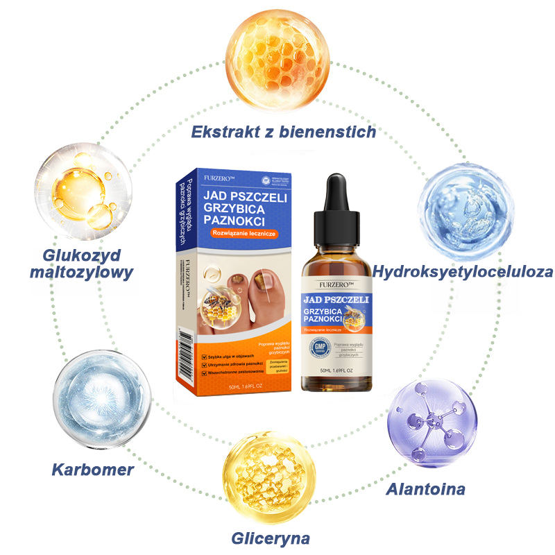 🐝🐝 Bienengift Nailpilz Treatment: Complete solution to the problem of nail fungus🌟👣