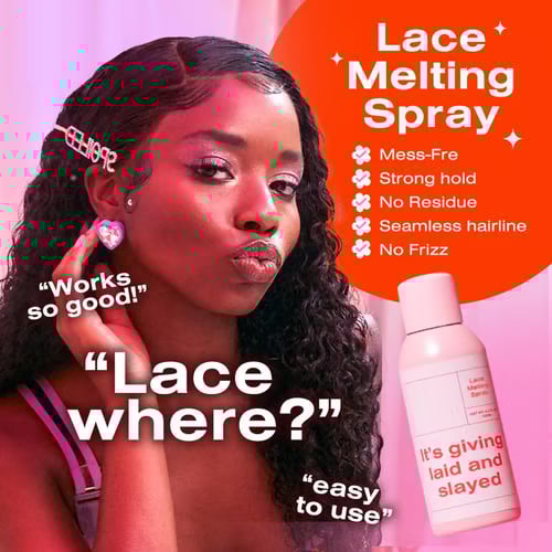 🏆 #1 Bestselling🏆Lace Melting Spray for All Lace - Sweat-Proof & Slay